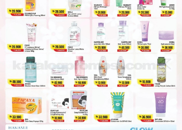 Promo Alfamart Hari Ini hingga 15 Februari 2026 Event Beauty Fair, Skincare Diskon 45%