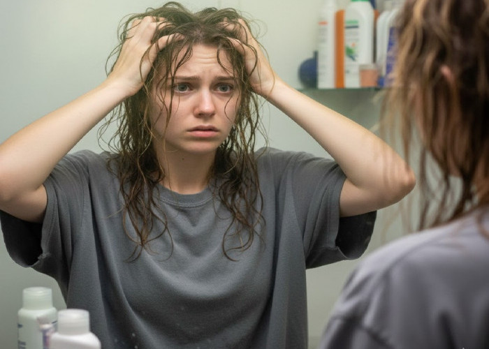 5 Cara Mengatasi Rambut Lepek dan Bau: Bisa Pakai Lidah Buaya