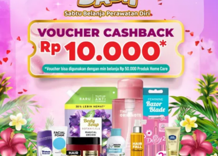 Nikmati Promo SABI Perawatan Diri Alfamart Bikin Weekend Kamu Lebih Untung, Cashback Rp10.000