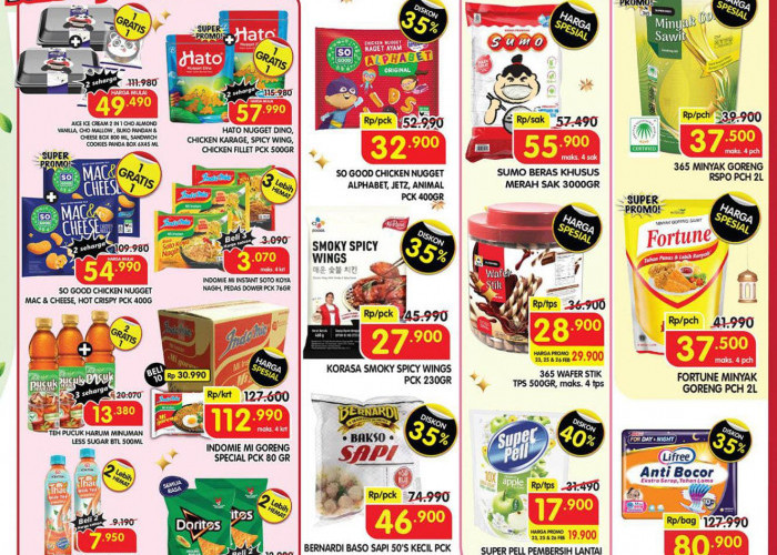 Promo Superindo Ramadan 26 Feb - 4 Maret 2026: Nugget & Sosis Diskon 30%, Praktis untuk Menu Sahur