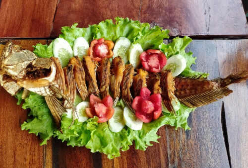 Sensasi Makan Ikan Arwana Goreng Seharga Rp4,2 Juta di Limerr Resto & Resort
