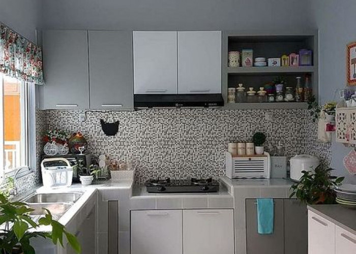 8 Inspirasi Kitchen Set untuk Dapur Mungil dengan Pola Interior Unik