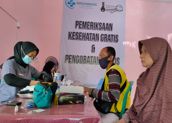 Antisipasi Perubahan Cuaca, Konci Rianty Hadirkan Cek Kesehatan Gratis untuk Masyarakat