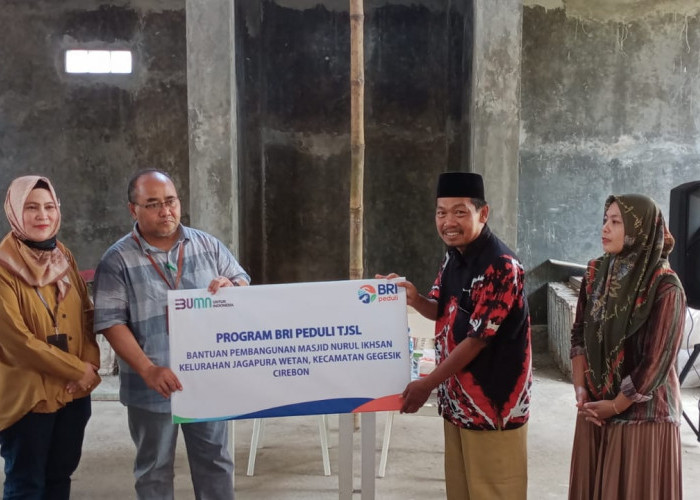 BRI Cirebon Kartini Salurkan CSR untuk Fasilitas Keagamaan