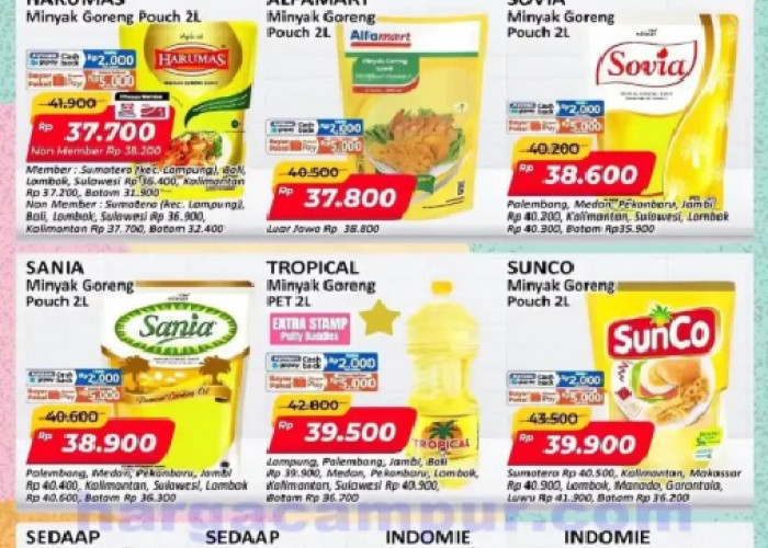 Promo JSM Alfamart Terbaru Hari Ini Periode 6 - 8 Februari 2026, Minyak Goreng dan Mie Instan Murah