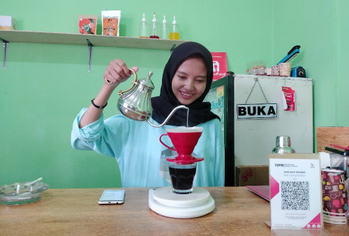 Cuma Rp5 Ribu Bisa Nikmati Kopi Asli Kuningan di Kedai Omsoe