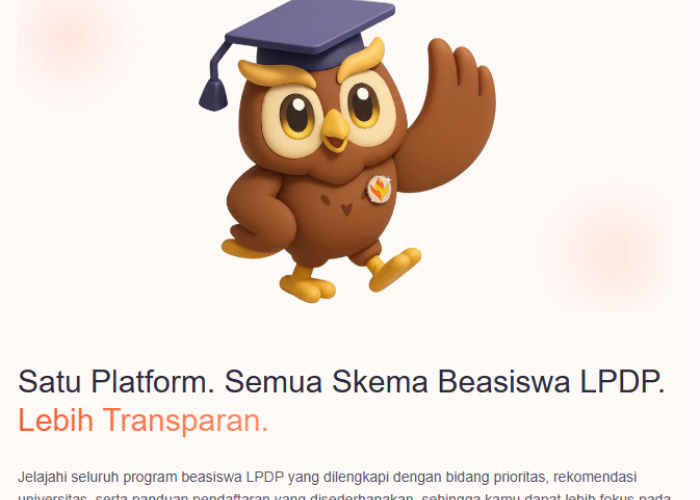 Pendaftaran Beasiswa LPDP 2026 Resmi Dibuka, saatnya mengejar mimpimu!