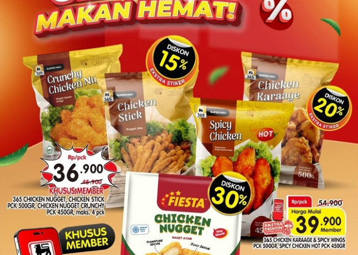 Promo Superindo Periode 30 Apr - 6 Mei 2026: Pringles Hanya Rp18.900, Fiesta Nugget Diskon 30%!