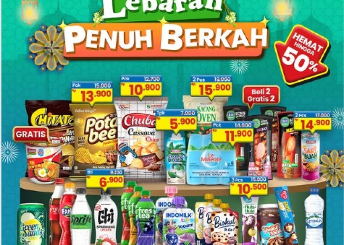 Diskon 50%! Promo Terbaru Indomaret Lebaran Periode hingga 1 April 2026, Chitato Rp 13.900