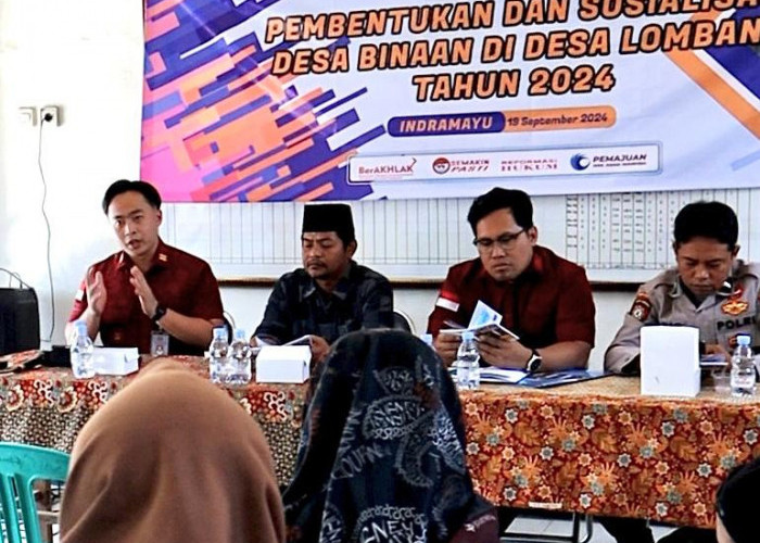 Imigrasi Cirebon Kukuhkan Desa Lombang Indramayu Jadi Desa Binaan