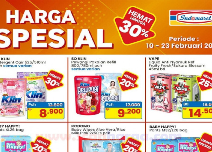 Promo Indomaret Hari Ini: Harga Spesial Kebutuhan Dapur hingga Kebutuhan Anak