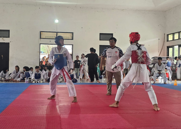 TI Kota Cirebon Gelar Seleksi Ketat Atlet PPLPD 2026, 94 Taekwondoin Bersaing