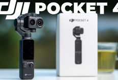 Harga dan Spesifikasi DJI Osmo Pocket 4: Dukung Live Streaming 4K Tanpa Lag