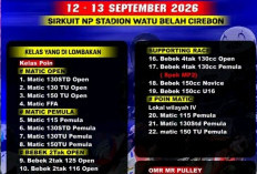 Obati Kerinduan Otomotif Cirebon, IMI Kabupaten Cirebon Gelar MR Pulley Road Race 2026