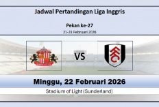 Jadwal Pertandingan Sunderland vs Fulham, Head to Head Didominasi Fulham Tetapi Keduanya Sedang Kalah Beruntun