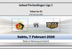 Persik vs Dewa United, Pertarungan Sengit Tengah Klasemen, Jadwal Pertandingan, dan Head-to-head