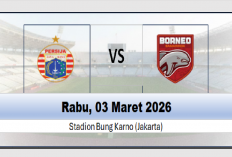 Jadwal Super League: Persija Jakarta vs Borneo FC, Duel Papan Atas Pertaruhan Peringat Klasemen