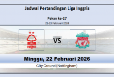 Akankah Liverpool Kalah? Jadwal Pertandingan Nottingham vs Liverpool, Head to Head Dipegang Nottingham Forest