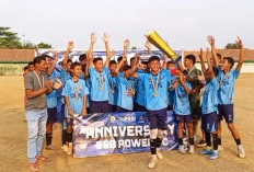 Bungkam Tuan Rumah di Final, SSB Garuda Jaya U-13 Sabet Gelar Juara Turnamen Anniversary Power FC
