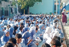 Kembali Gelar KBM, SDN Taman Kalijaga Permai Doa Bersama