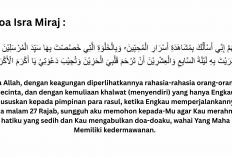 Kapan Malam 27 Rajab? Doa Malam Isra Mi’raj Lengkap Beserta Artinya 