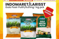 Promo Indomaret 4 Hari Periode 23-26 Juli 2026: Gula Pasir 1kg Cuma Rp16.500 dan Sunlight Rp12.500!