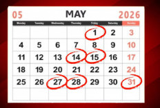 Daftar Tanggal Merah Mei 2026: Cek Jadwal Libur Nasional dan Cuti Bersama Terbaru