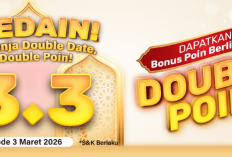 Promo 3.3! Double Date, Double Point Alfamart Saatnya Belanja Hemat Untung Berlimpah