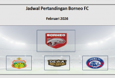 Berhasil Pepet Persib Bandung! Jadwal Pertandingan Borneo FC Februari 2026 Liga 1 Lawan Dewa United & Arema FC