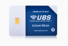 Harga Emas UBS Hari Ini 30 Maret 2026: Melonjak Tajam Menembus Rp 2,8 Juta per Gram!