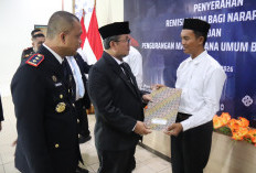 1.279 Warga Binaan Lapas Narkotika Terima Remisi, Bupati Imron Tekankan Peran Keluarga dan Pembinaan UMKM