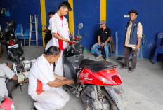 NasDem Cirebon Gelar Servis Motor Gratis, Sasar Ojol dan Warga