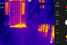 Cara Mendeteksi Kebocoran Pipa dan Kabel Korslet dengan Kamera Thermal HP