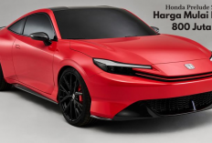 Honda Prelude 2026 Harga Mulai Rp800 Jutaan, Bawa Mesin Hybrid e:HEV 200 HP