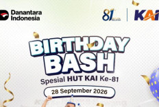 Spesial HUT Ke-81, KAI Gelar Promo Tiket Bayar 81 Persen Hingga Keberangkatan H+45