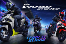 Tampil Lebih Futuristik, Honda Resmi Rilis Vario Evo 160 dan Siap Kuasai Pasar Skutik 160cc