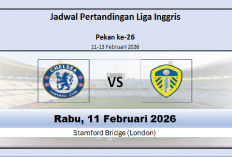 Kapan Jadwal Chelsea vs Leeds, Head to Head Dikuasai Leeds, Akankah Lima Kemenangan Beruntun Bagi Chelsea?