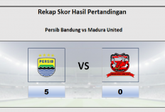 Super League: Hasil Persib Bandung vs Madura United 5-0, Pesta Gol Tak Terhentikan Puncak Klasemen