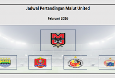 Harus Bangkit! Jadwal Pertandingan Malut United Februari 2026, Lawan Persijap, Malut United, & Persija Jakarta