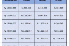 Simulasi Tabel Angsuran KUR Mandiri 2026, Plafon Rp 10 Juta Hingga Rp 50 Juta