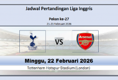 Jadwal Pertandingan vs Arsenal Liga Inggris, Kesempatan Peroleh Poin Penuh Arsenal Unggul Head to Head