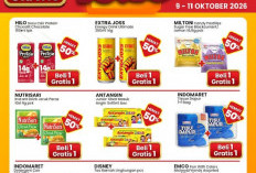 Promo Indomaret Double Date 10.10: Serba Gratis Beli 1 Gratis 1 Periode 9-11 Oktober 2026