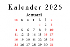 Daftar Tanggal Merah Januari 2026: Hari Libur Nasional, Cuti Bersama, dan Long Weekend