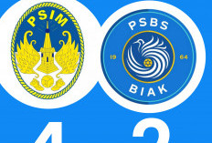BRI LIGA 1: Hasil PSBS Biak vs PSIM Yogyakarta Skor 4-2 Laskar Mataram Raih 3 Poin di Kandang 