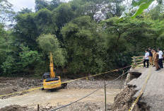 Walikota Tinjau Perbaikan Jembatan Lebak Ngok, Target Rampung Secepatnya