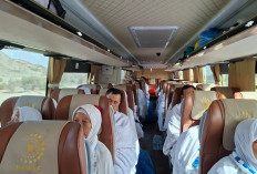 Jamaah Haji Kloter KJT 06 Majalengka Bertolak dari Madinah Menuju Mekkah