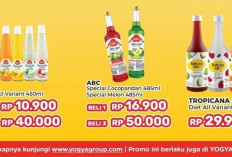 Promo Belanja di Yogya 20-22 Februari ABC Squash All Variant Beli 4 Hanya Rp 40.000