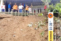 Hujan Lebat Picu Longsor Beruntun di Selajambe, BPBD Kuningan Tingkatkan Kewaspadaan Warga