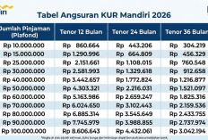 KUR Mandiri 2026 Resmi Dibuka! Cek Ketentuan dan Tabel Angsuran KUR Mandiri 2026 Terbaru