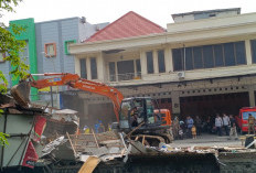 350 Personel Diturunkan oleh Walikota Cirebon, Pembongkaran Bangli di Sukalila Mulai Dilakukan
